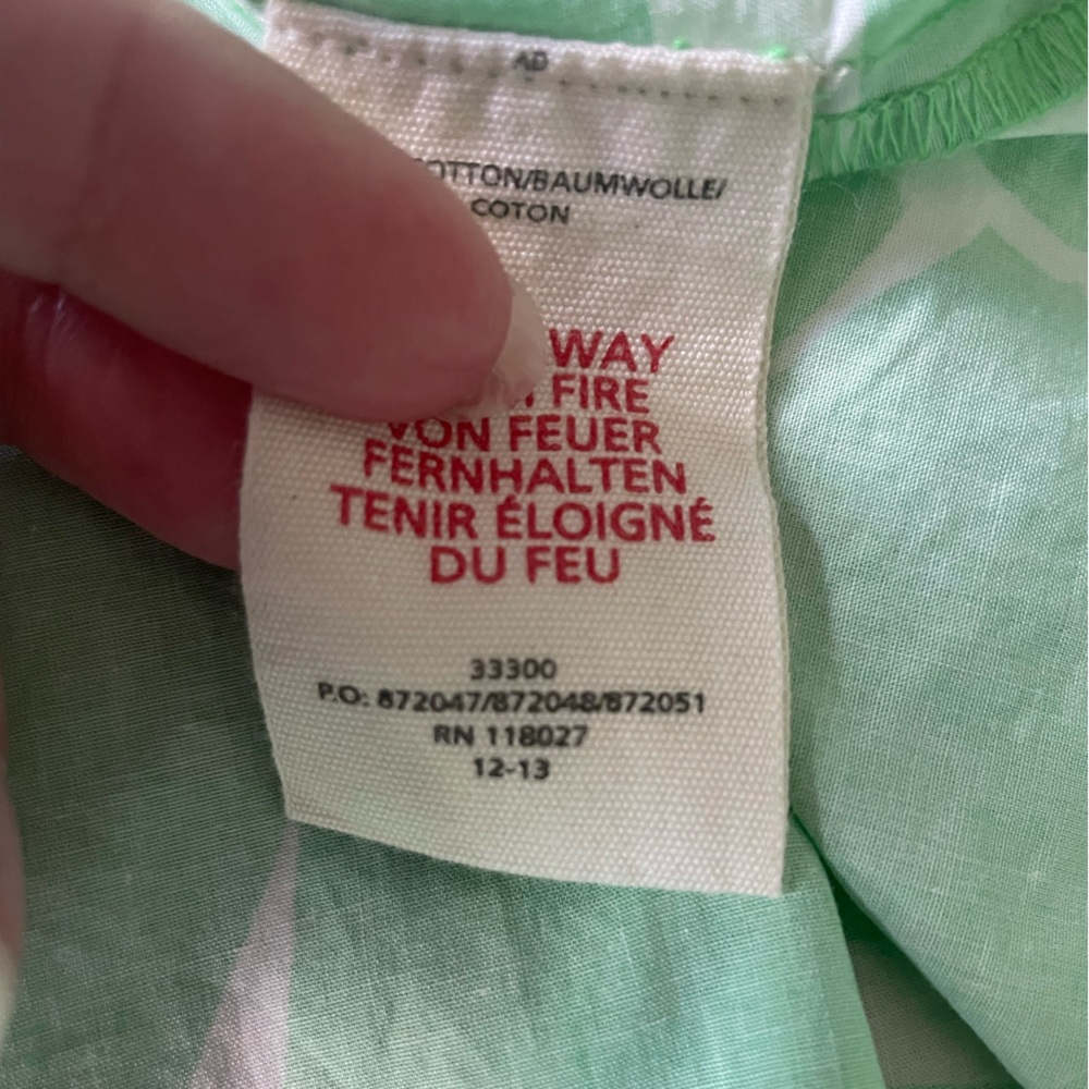 Mini Boden Girls’ Sundress | Size 9-10Y Green Floral Print with Pink Accents - Picture 7 of 8